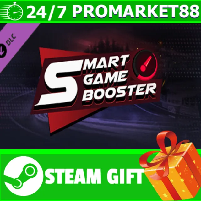 ⭐️ВСЕ СТРАНЫ+РОССИЯ⭐️ Smart Game Booster PRO STEAM GIFT