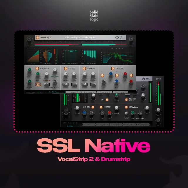 🔥 SSL VocalStrip 2 &amp; Drumstrip 🔑 Лицензия iLok 🚀