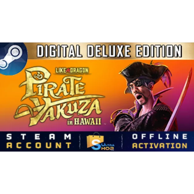 ⚡Like a Dragon Pirate Yakuza in Hawaii Deluxe Steam +🎁