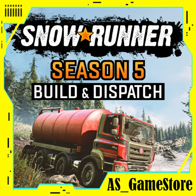 🔵SnowRunner - Сезон 5 Build &amp; Dispatch / Сноураннер | PS4/PS5 Турция Украина