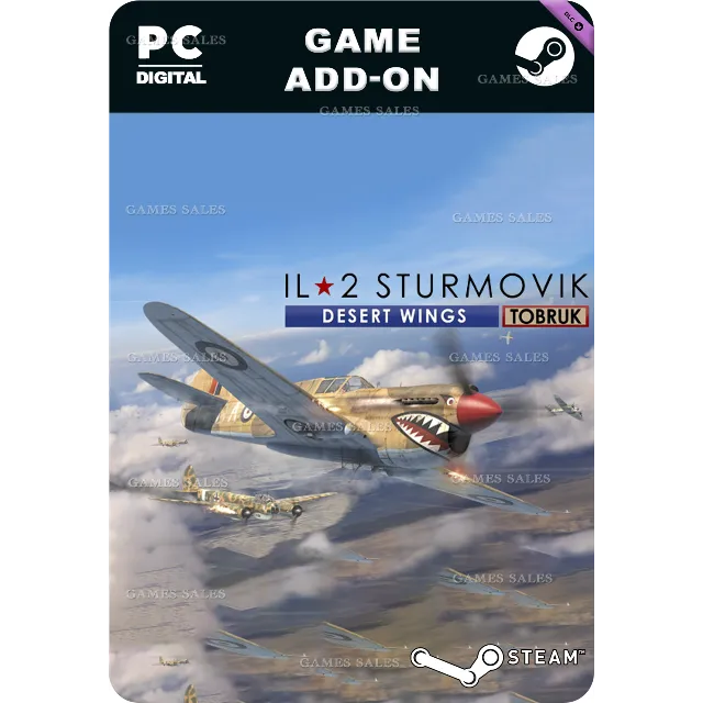 ✅💙IL-2 STURMOVIK: DESERT WINGS - TOBRUK💙STEAM GIFT🤖