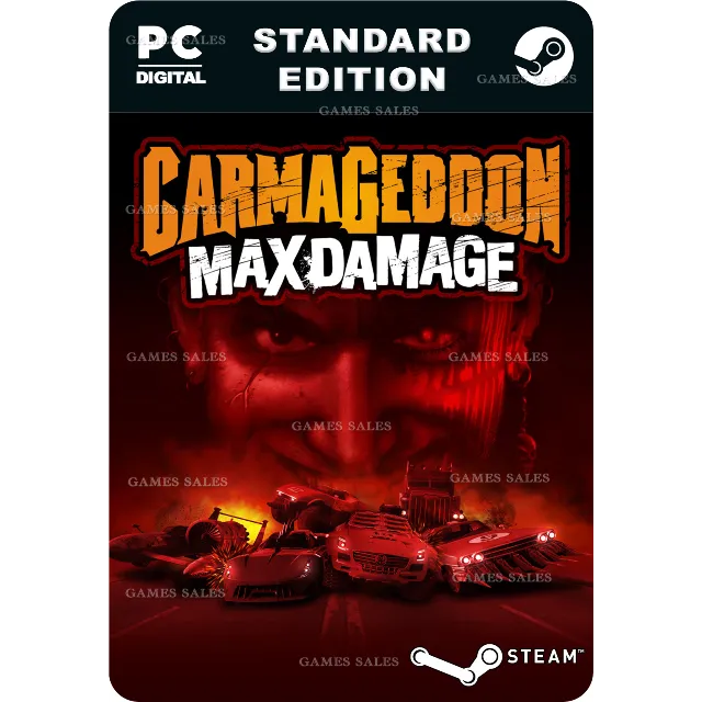 ✅💙CARMAGEDDON: MAX DAMAGE💙STEAM GIFT🤖АВТОДОСТАВКА🤖