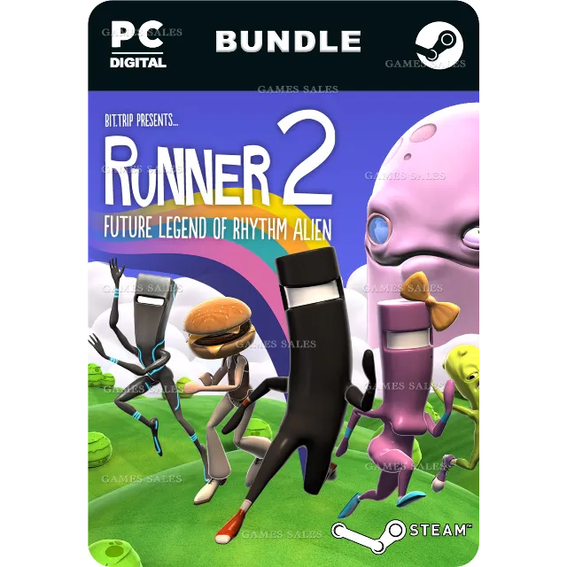 ✅💙BIT.TRIP.RUNNER 2 + SOUNDTRACK + GOOD FRIENDS PACK💙