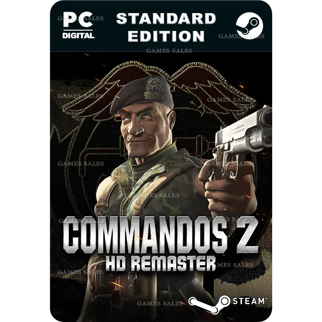 ✅💙COMMANDOS 2 - HD REMASTER💙STEAM GIFT🤖АВТОДОСТАВКА