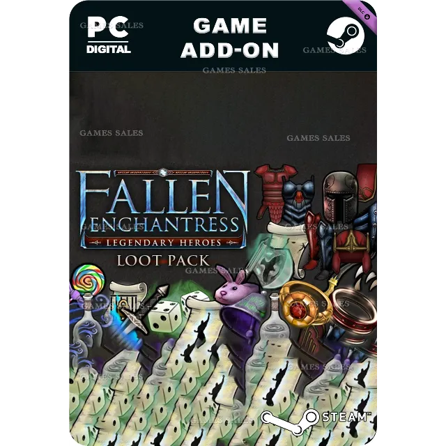 ✅💙FALLEN ENCHANTRESS: LEGENDARY HEROES - LOOT PACK DLC