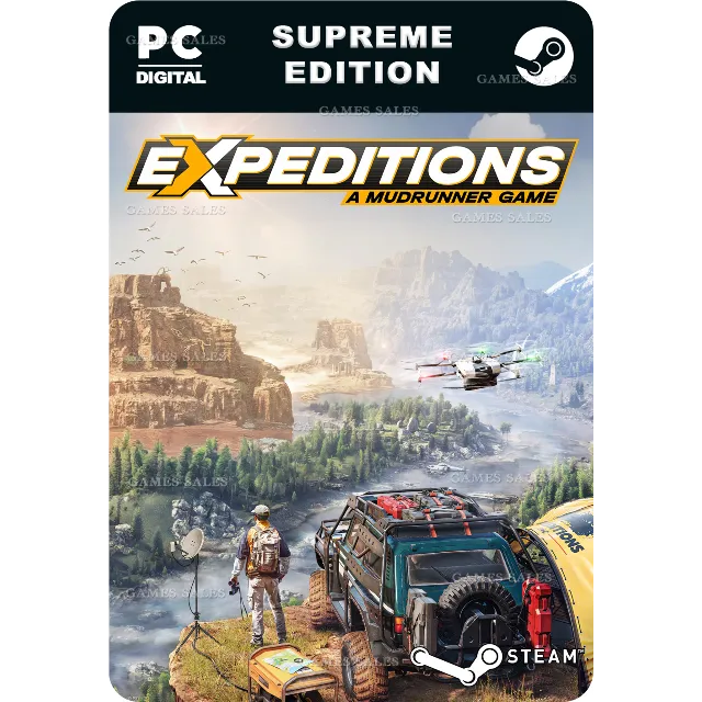 ✅💙EXPEDITIONS: A MUDRUNNER GAME - SUPREME EDITION💙
