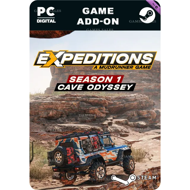 ✅💙EXPEDITIONS: A MUDRUNNER GAME: SEASON 1 CAVE ODYSSEY
