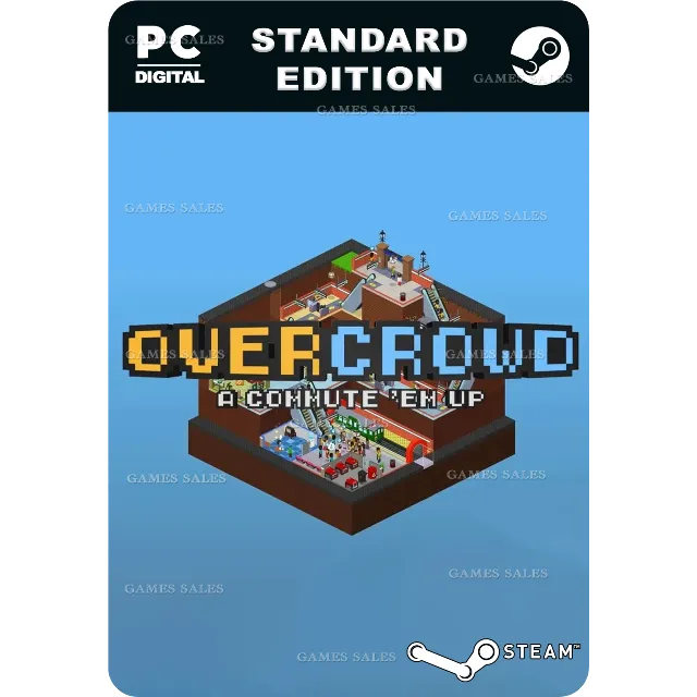✅💙OVERCROWD: A COMMUTE 'EM UP💙STEAM GIFT🤖АВТО