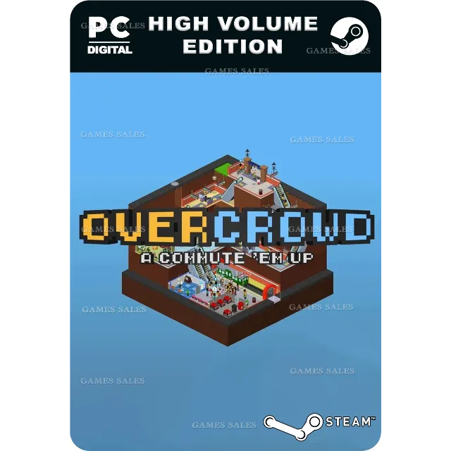 ✅💙OVERCROWD: HIGH VOLUME EDITION💙STEAM GIFT🤖АВТО