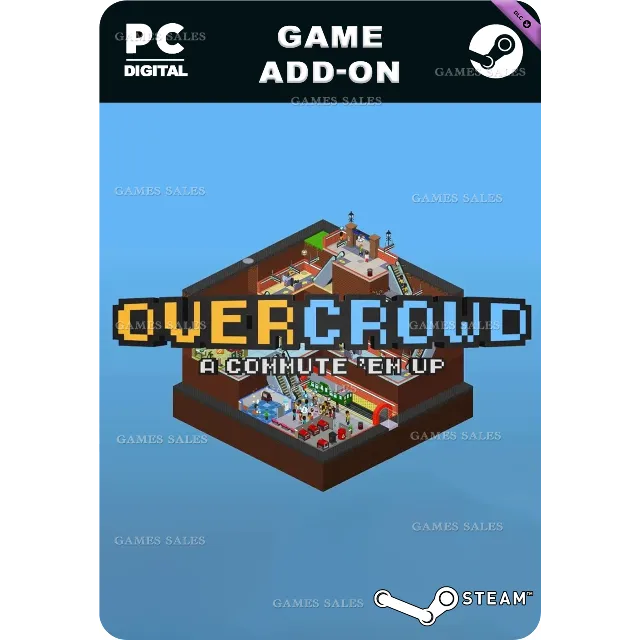 ✅💙OVERCROWD: A COMMUTE 'EM UP SOUNDTRACK💙STEAM GIFT🤖