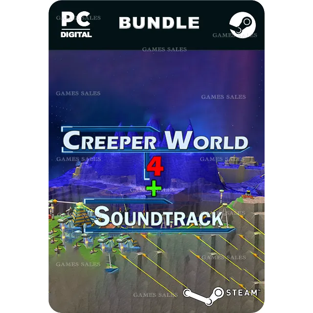 ✅💙CREEPER WORLD 4 + ORIGINAL SOUNDTRACK GAME MASTER💙