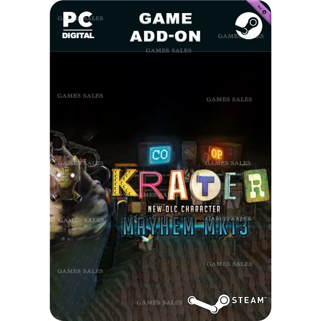 ✅💙KRATER - CHARACTER DLC MAYHEM MK13💙STEAM GIFT🤖АВТО