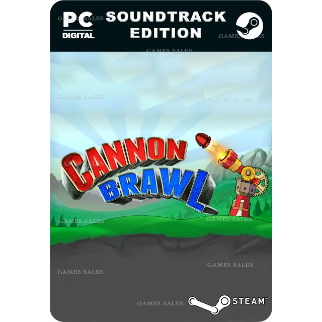 ✅💙CANNON BRAWL: SOUNDTRACK EDITION💙STEAM GIFT🤖АВТО