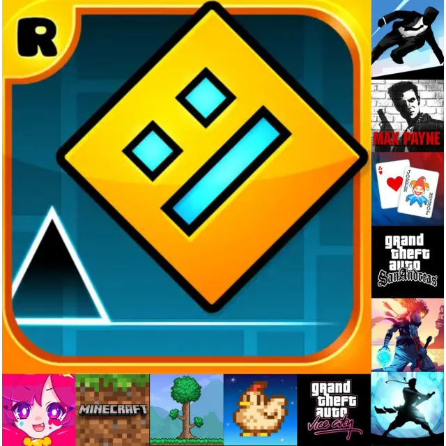 ⭐ Geometry Dash + ИГРЫ для IOS iPhone iPad + Бонус 🎁