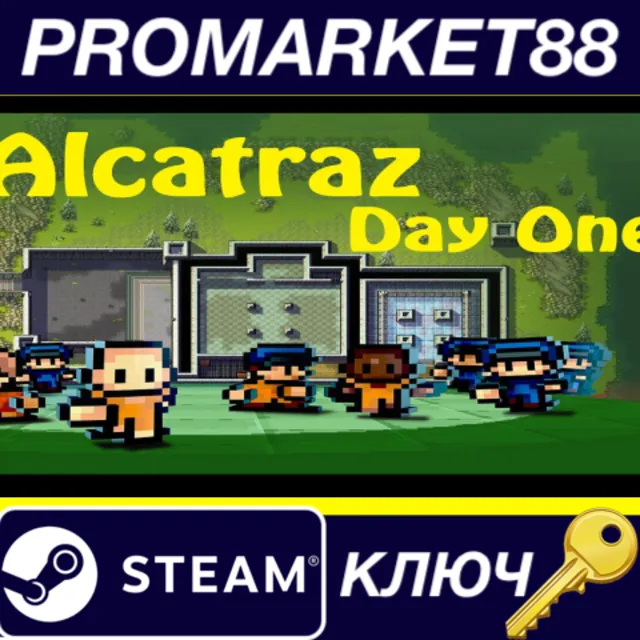 ⭐The Escapists - Alcatraz DLC Steam КЛЮЧ 🔑GLOBAL