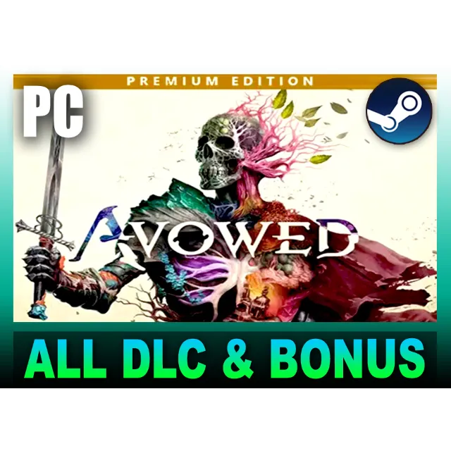 AVOWED・PREMIUM EDITION・ВСЕ DLC・STEAM АККАУНТ・НА 90 ДНЕЙ