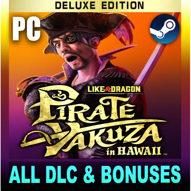 ・LIKE A DRAGON: PIRATE YAKUZA IN HAWAII・DELUXE・STEAM・