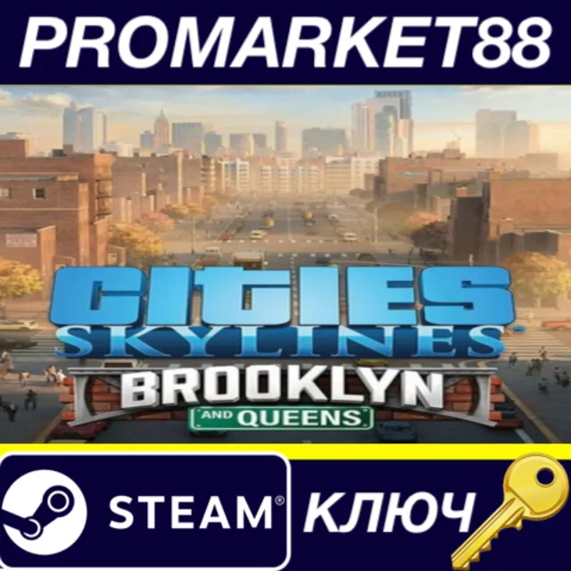 ⭐ Cities: Skylines - Content Creator Pack: Brooklyn &amp; Q