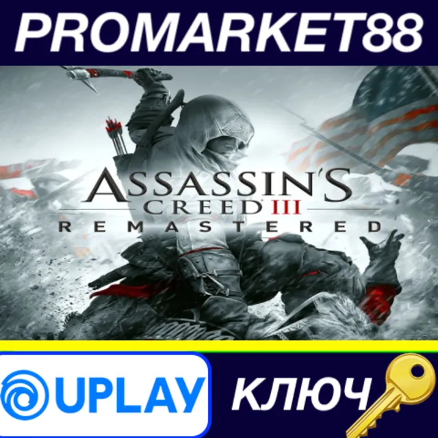 ⭐ Assassin's Creed 3 Remastered EU Ubisoft Connect КЛЮЧ