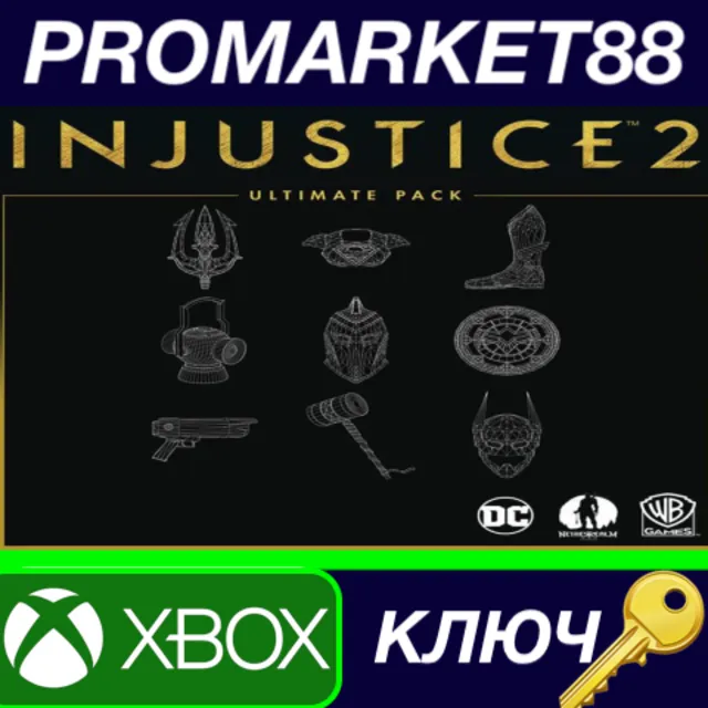 ⭐Injustice 2 - Ultimate Pack DLC XBOX One КЛЮЧ 🔑GLOBAL