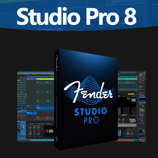 Studio Pro 8 + БЕСПЛАТНЫЕ ПЛАГИНЫ [Fender x PreSonus]