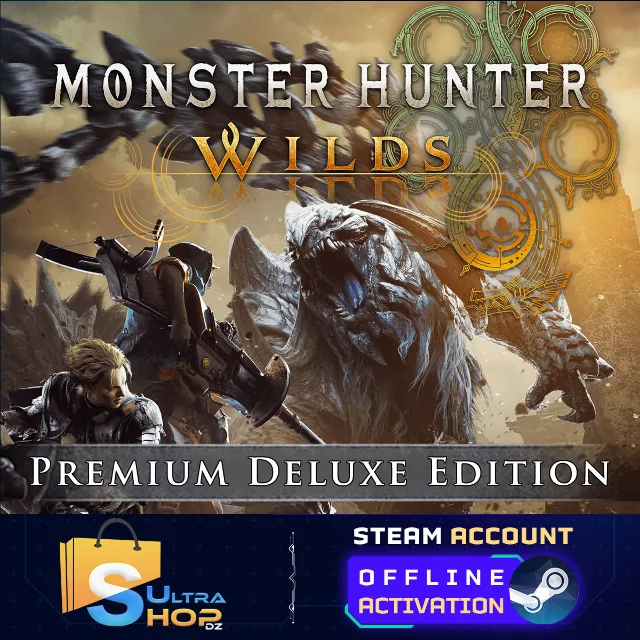 Monster Hunter Wilds Premium Deluxe Ed. Steam +13 Games