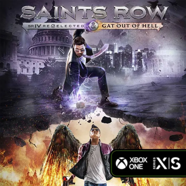 КЛЮЧ Saints Row IV: Re-Elected &amp; Gat out of Hell XBOX Код