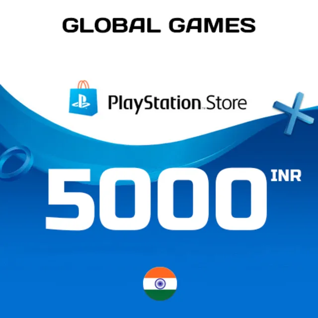 🚀Карта PlayStation PSN 5000 INR Индия ⚡КОД ПОПОЛНЕНИЯ