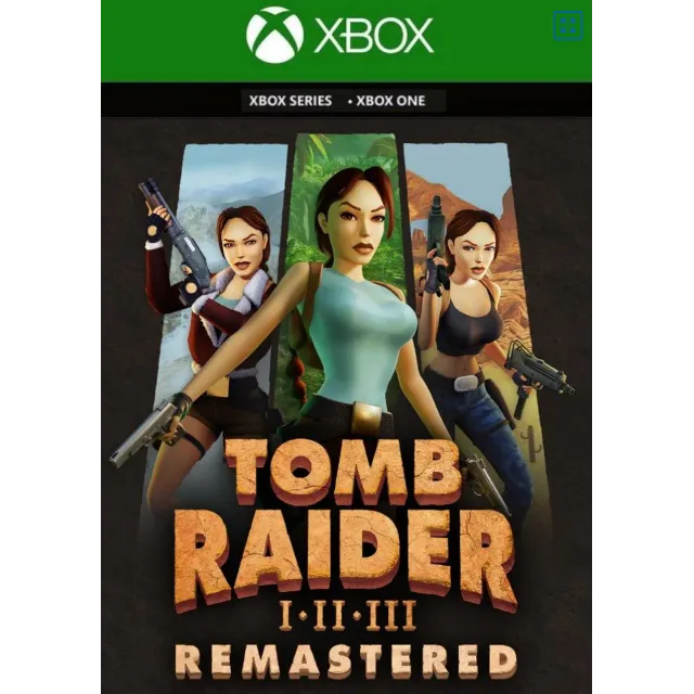 🔴Tomb Raider I-III Remastered Starring Lara Croft КЛЮЧ
