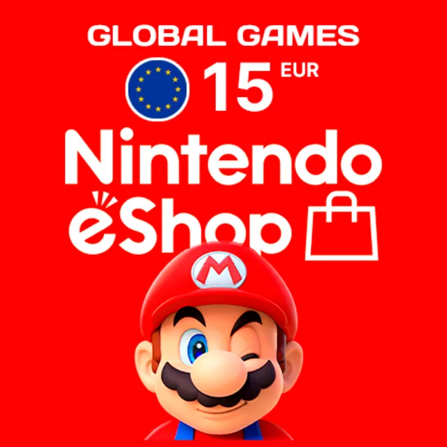 NINTENDO eSHOP🔥15 EUR ЕВРОПА⚡КАРТА ПОПОЛНЕНИЯ