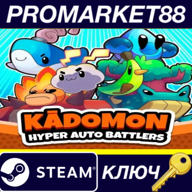 ⭐Kādomon: Hyper Auto Battlers Steam КЛЮЧ 🔑GLOBAL