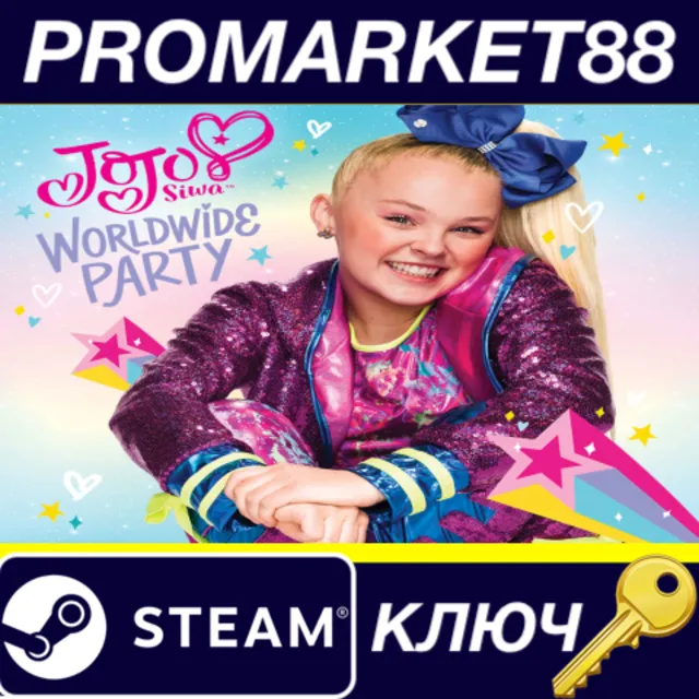 ⭐JoJo Siwa: Worldwide Party Steam КЛЮЧ 🔑ЕВРОПА