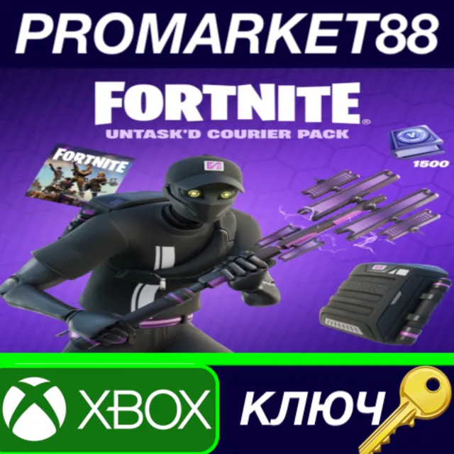 ⭐ Fortnite - Untask'd Courier Pack DLC EU XBOX One / Xb