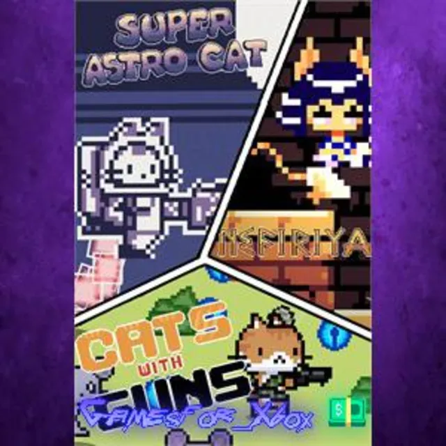 ☀️SC Triple Cat Games Bundle Xbox Only XBOX