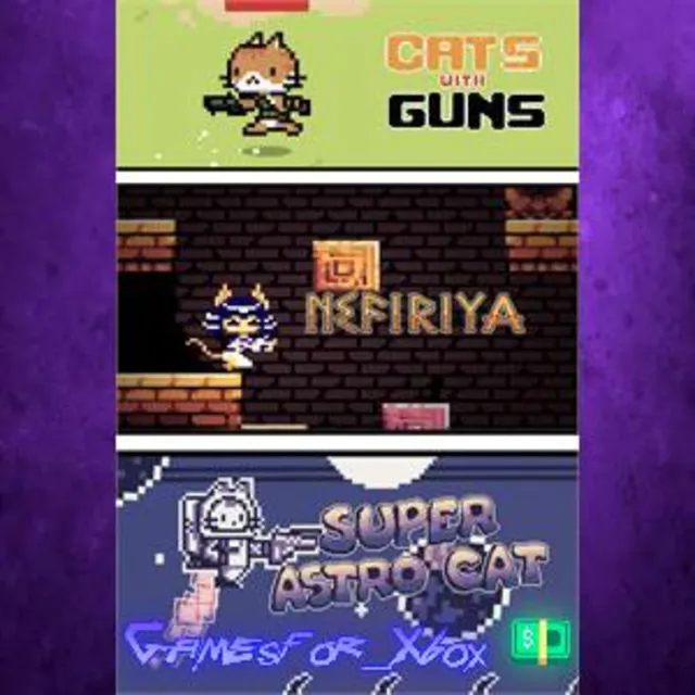 ☀️SC Triple Cat Games Bundle XBOX