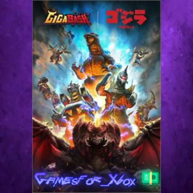 ☀️GigaBash - Godzilla 4 Kaiju Pack XBOX DLC