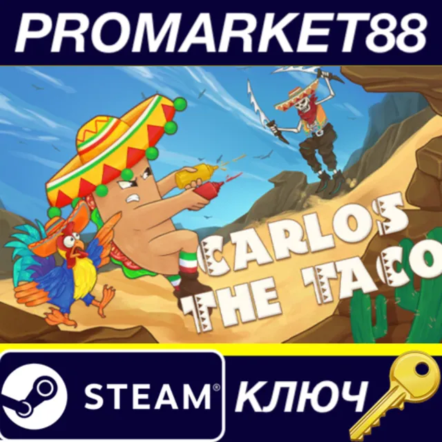 ⭐ Carlos the Taco Steam КЛЮЧ 🔑 GLOBAL