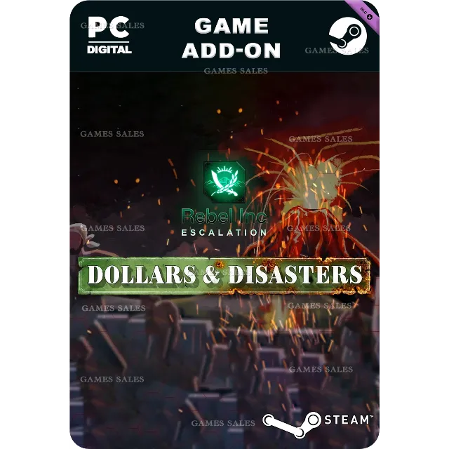 ✅💙REBEL INC: ESCALATION - DOLLARS &amp; DISASTERS💙STEAM