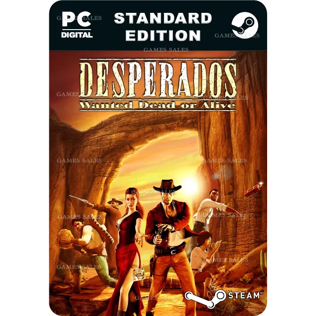 ✅💙DESPERADOS: WANTED DEAD OR ALIVE💙STEAM GIFT🤖АВТО