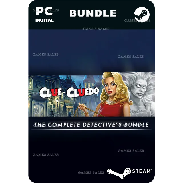 ✅💙CLUE/CLUEDO - THE COMPLETE DETECTIVE’S BUNDLE💙STEAM