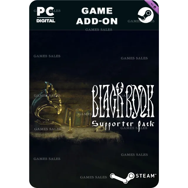 ✅💙BLACK BOOK - SUPPORTER PACK💙STEAM GIFT🤖АВТО