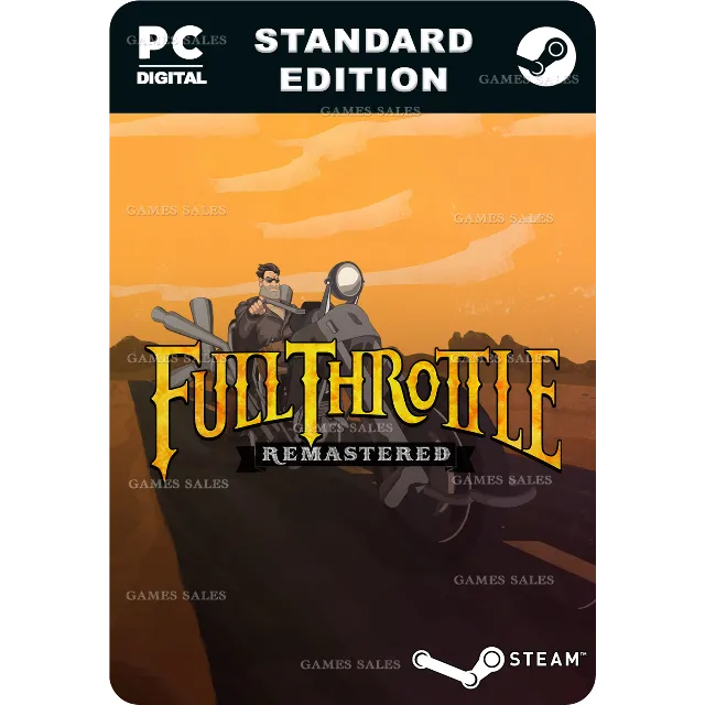 ✅💙FULL THROTTLE REMASTERED💙STEAM GIFT🤖АВТОДОСТАВКА🤖