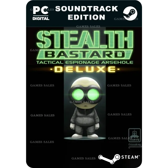 ✅💙STEALTH BASTARD DELUXE + SOUNDTRACK💙STEAM GIFT🤖
