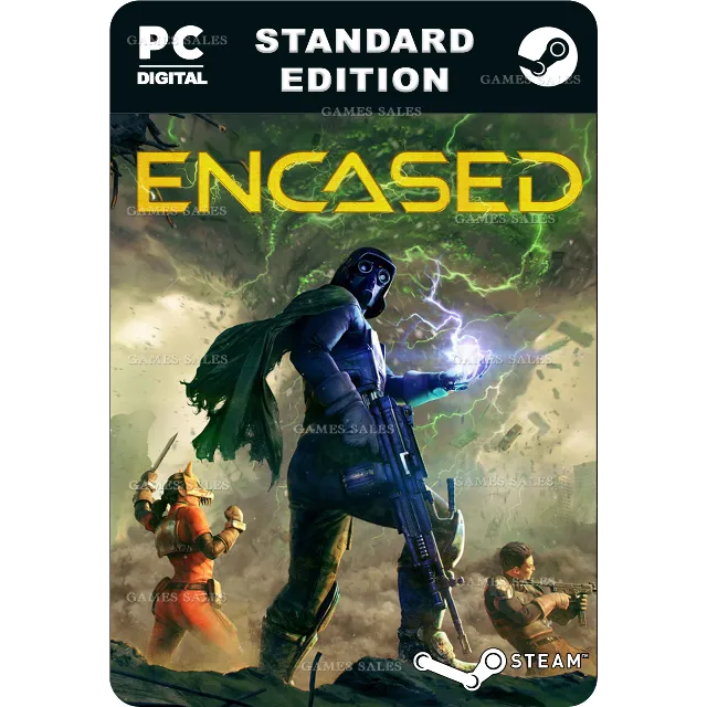 ✅💙ENCASED: A SCI-FI POST-APOCALYPTIC RPG💙STEAM GIFT🤖