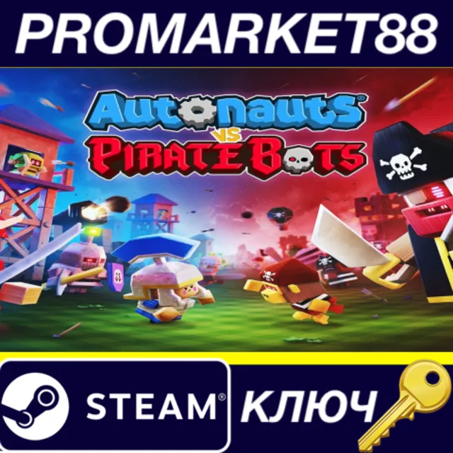 ⭐ Autonauts vs Piratebots Steam КЛЮЧ 🔑 GLOBAL