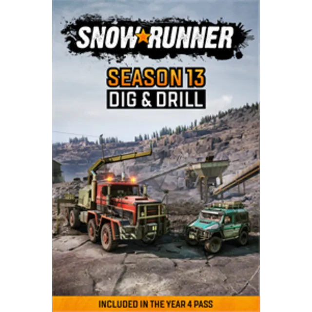 🟢SnowRunner - Season 13: Dig &amp; Drill🟢Xbox