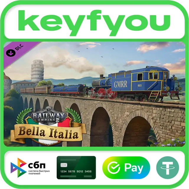 Railway Empire 2 Bella Italia STEAM DLC GLOBAL КЛЮЧ 🔥