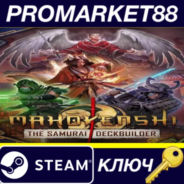 ⭐Mahokenshi - The Samurai Deckbuilder Steam КЛЮЧ 🔑GLOB
