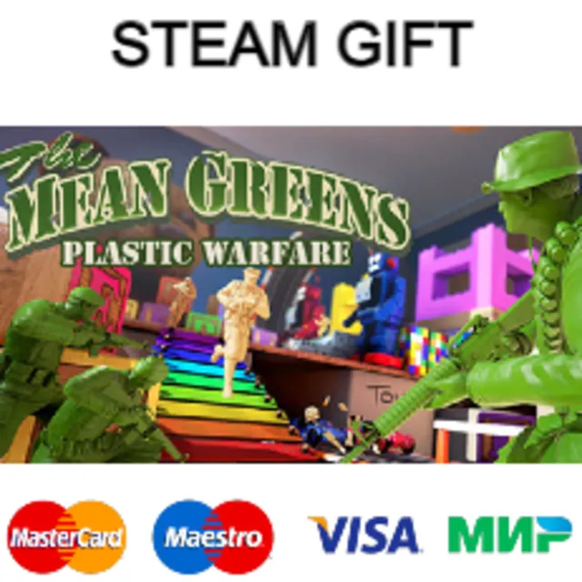 The Mean Greens - Plastic Warfare | steam gift RU✅