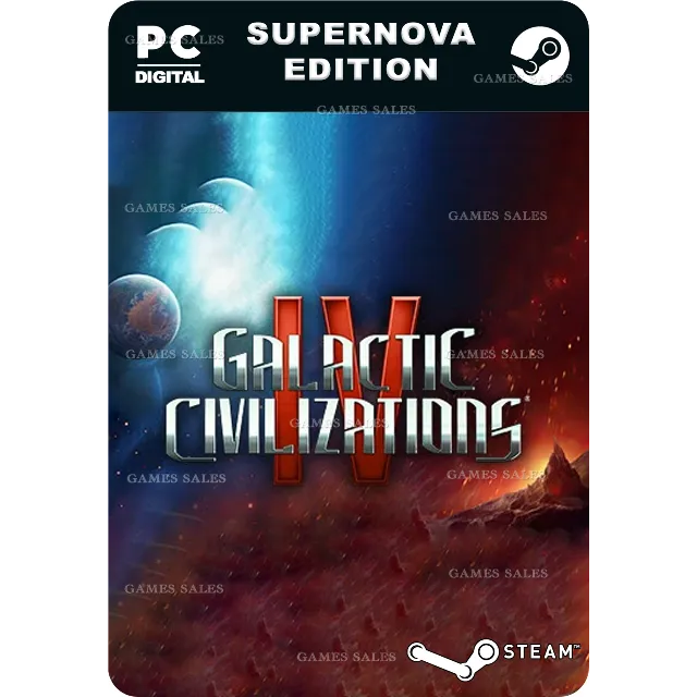 ✅💙GALACTIC CIVILIZATIONS IV: SUPERNOVA EDITION💙STEAM